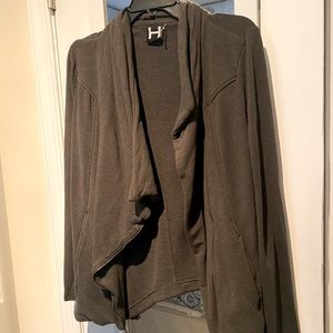 Halogen Olive Green Zip Sweatshirt. Size S